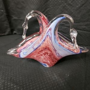 Murano swan Napkin holder